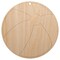 Beach Ball Unfinished Craft Wood Holiday Christmas Tree DIY Pre-Drilled Ornament